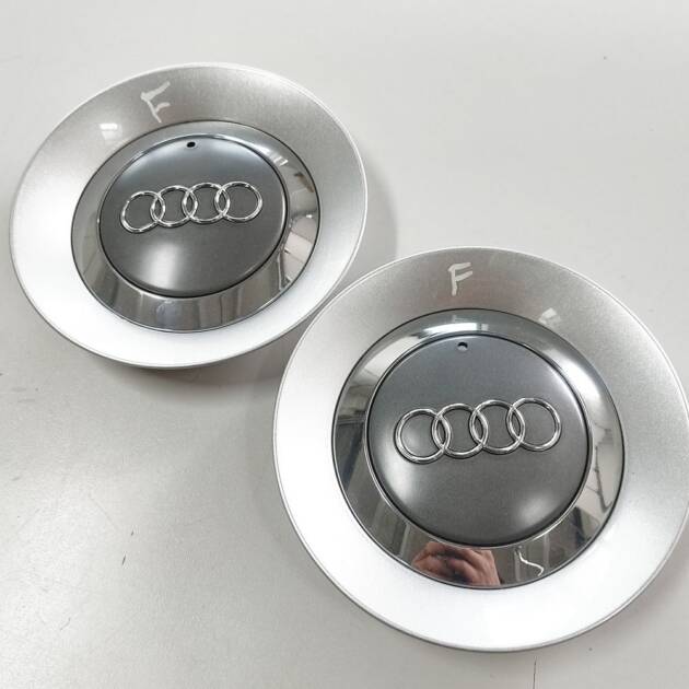 Coprimozzo grigio metallizzato Audi A4 (2001-2008)