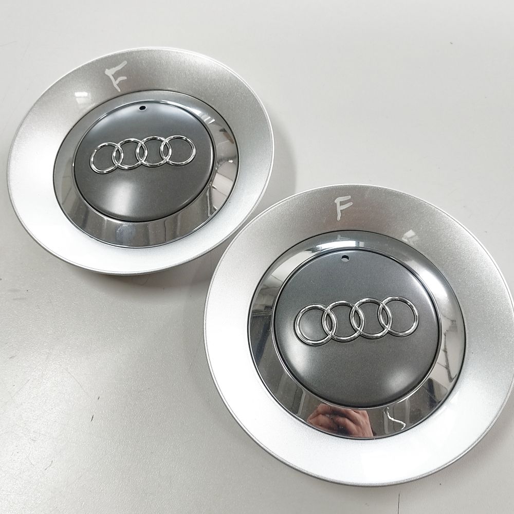 Coprimozzo grigio metallizzato Audi A4 (2001-2008)